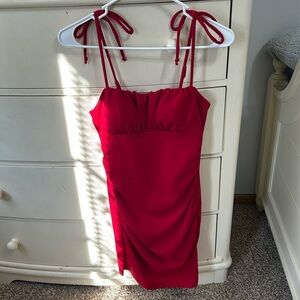 Cute Homecoming Tight Red Dress from Dillards